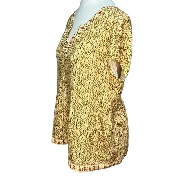 Sundance Southwestern Printed Blouse - Picture 3 of 6